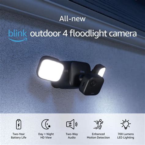 Questions and Answers: Blink Outdoor 4 Battery-Powered 1080p Security Camera with Floodlight ...