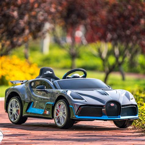 Uenjoy 12V Licensed Bugatti Divo Kids Ride On Car Electric Cars Motorized Vehicles for Kids ...