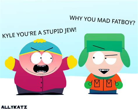 Cartman and Kyle by allykatsss on DeviantArt