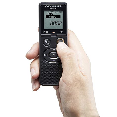 Olympus VN-541PC Black 4GB Digital Voice Recorder | Olympus Voice ...