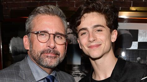 The Big Secret Timothée Chalamet Kept From Steve Carell