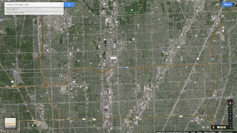 Warren Michigan Map - United States