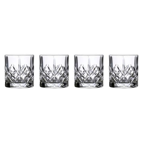 Marquis By Waterford Maxwell Tumbler 6 fl. oz. Crystal Tumbler Glass Set (Set of 4) 40033792 ...