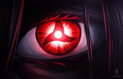 Mangekyo Sharingan Glow wallpaper Credit To : [ dr.stone_art ] | Sharingan wallpapers, Itachi ...