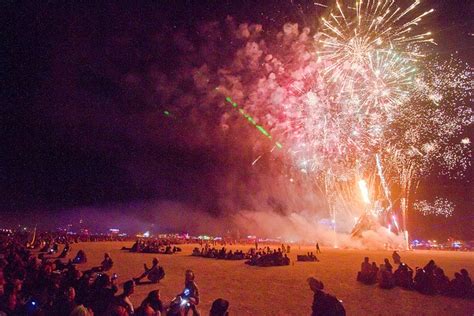 799BurningMan2011_MikeHedge_9754_7D | Fireworks display, Fireworks ...