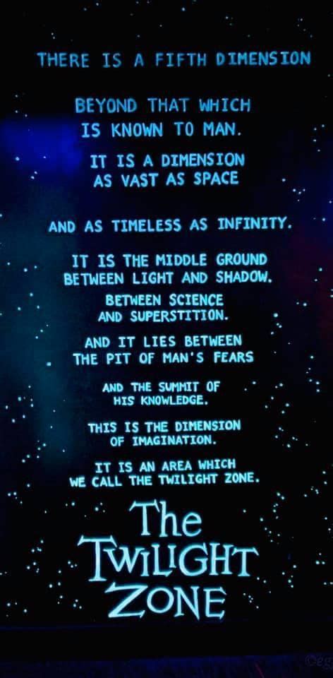 Rod Serling’s Opening Monologue To The Twilight Zone | Twilight zone, Science and superstition ...