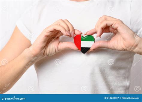 Flag of UAE. Love United Arab Emirates UAE. Stock Image - Image of dubai, color: 211289907