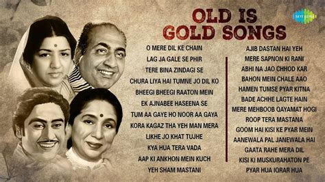 Old is Gold | O Mere Dil Ke Chain | Lag Ja Gale Se Phir |Tere Bina Zindagi Se |Evergreen Hindi ...