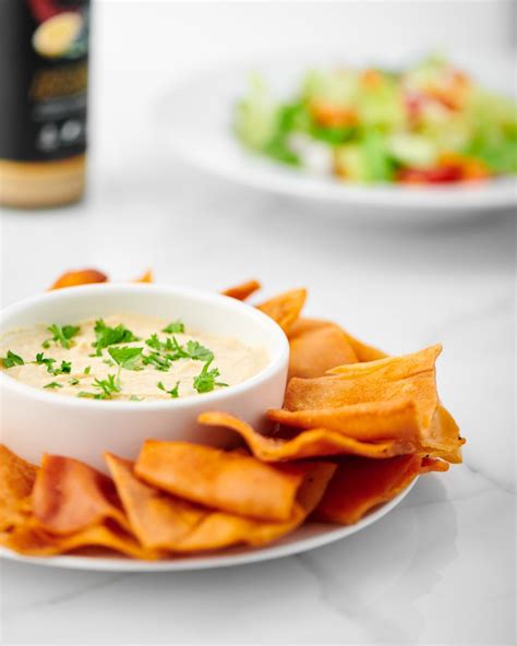 Pita Chips & Hummus in 2024 | Food drink photography, Food, Perfect salads