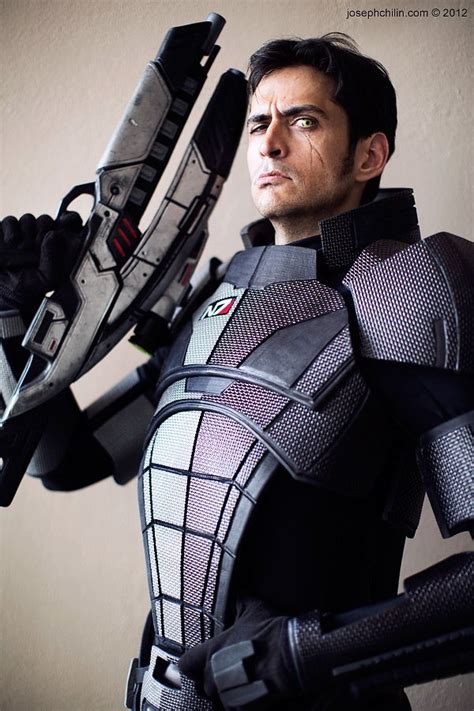 Commander Shepard (Mass Effect) - This is Mark Meer, the actual voice ...