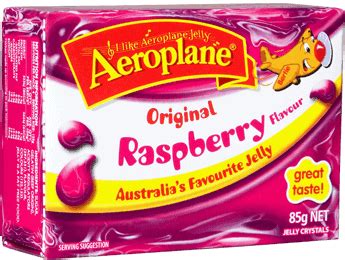 Buy Aeroplane Original Raspberry Flavoured Jelly 85g Online | Worldwide ...