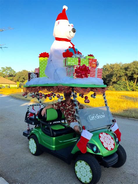 best-in-show-Christmas-golf-cart-parade-_ | Bridal Shower 101