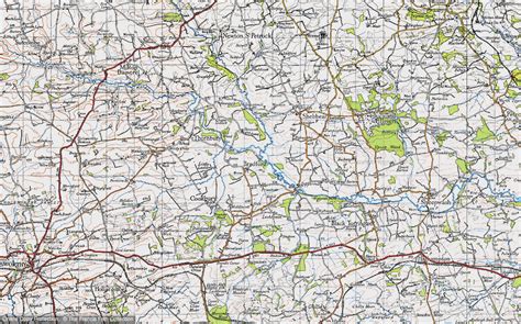 Historic Ordnance Survey Map of Bradford, 1946