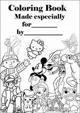 Make Your Own coloring book Print This Cover And A Dozen Or So Other  sketch template