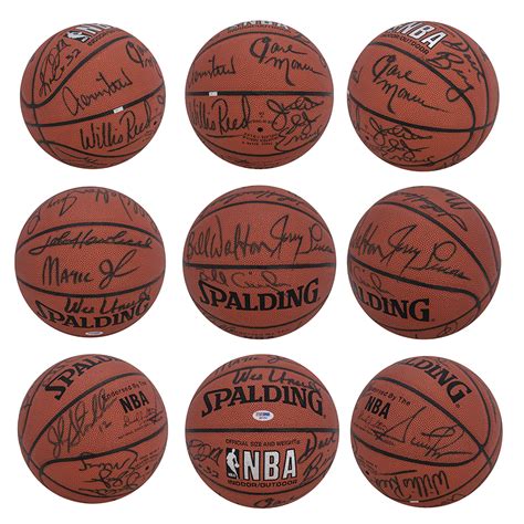 Goldin Auctions Unveils Possible One of a Kind NBA 50 Greatest Players Multi Signed Set of Four ...