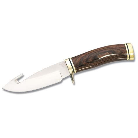 Buck Knives® Zipper® Fixed Blade Knife with Wood Handle - 311087, Fixed Blade Knives at ...