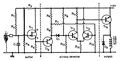 Flame Detector Circuit Electronic - Circuit Schematic