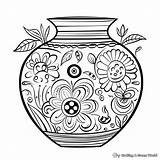 Pottery Coloring Pages  Free & Printable sketch template