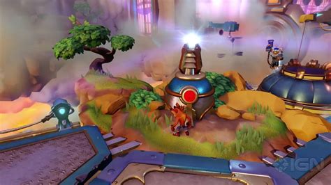 8 Minutes of Crash Bandicoot in Skylanders Gameplay