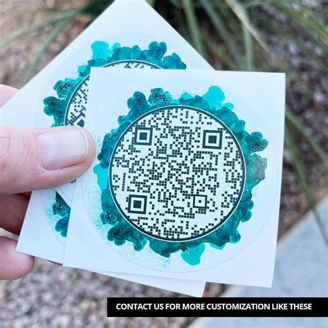 QR Code Stickers - Creative Mate Design