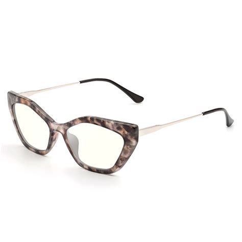 Supply Sexy Cat Eye Plastic Frame with Blue Light Blocking Glasses ...