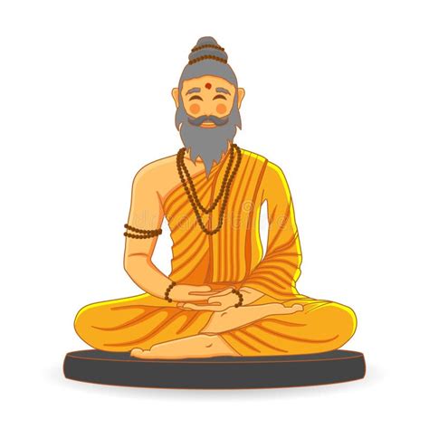 Guru, Ascetic, Sage, Sadhu, Saint, Monk, Yogi Meditating Concentrating ...