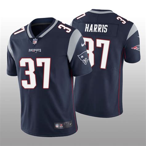 Men's New England Patriots #37 Damien Harris Red Vapor Limited Jersey ...