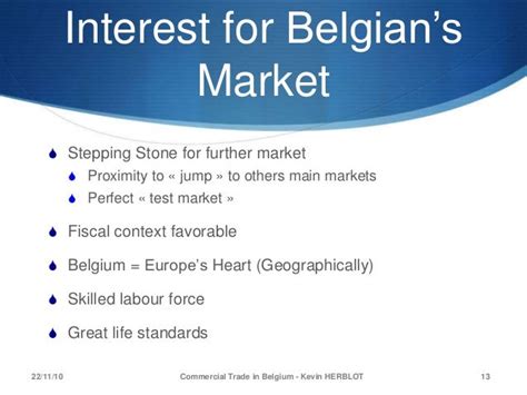 Commercial Trade in Belgium