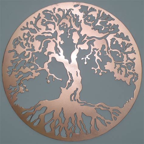 Copper Wall Art | Tree of Life Copper Metal Wall Decor Metal Art ...