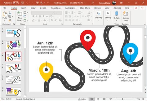 Interactive Roadmap & Timeline Template for PowerPoint