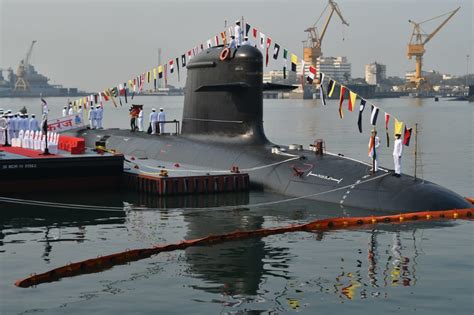 INS KARANJ - THIRD KALVARI CLASS SUBMARINE COMMISSIONED AT NAVAL DOCKYARD, MUMBAI - Songoti ...