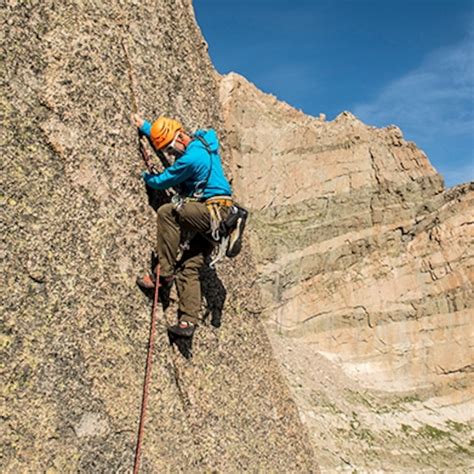 Mountaineer Climbing