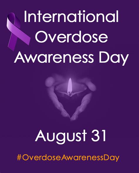 International Overdose Awareness Day - Prevent Substance Misuse