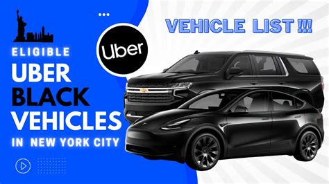 Which Vehicles Are Eligible for UberBlack in NYC? (2022) - YouTube