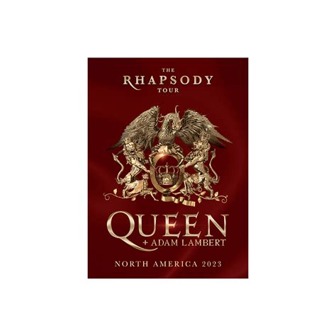 Rhapsody Tour Program – Queen and Adam Lambert - Rhapsody Tour ...