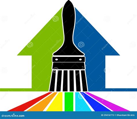 Paint Brush Logo Stock Photos - Image: 29416773