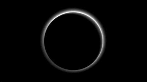 A Breathtaking View Of Pluto's Hazy Atmosphere