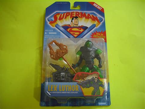 Superman Animated Series: Lex Luthor in Kryptonite Suit Action Figure