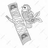 Bird Coloring Page Drawing Ring Color PNG And  sketch template