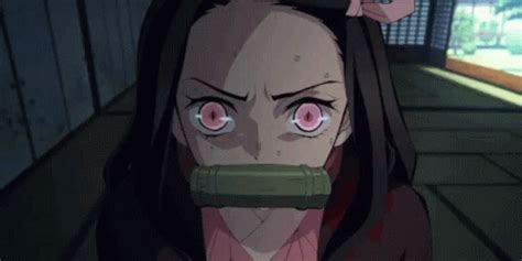 Nezuko Kimetsu No Yaiba GIF - Nezuko KimetsuNoYaiba Angry - Discover & Share GIFs