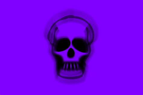 Image of skull blur | CreepyHalloweenImages