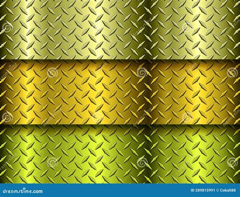 Metal Textures Shiny Diamond Plate Gold Textures Metallic Backgrounds, Multicolored Lustrous ...