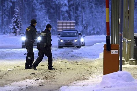 Finland reports a rush of migrant crossings hours before the reclosure ...