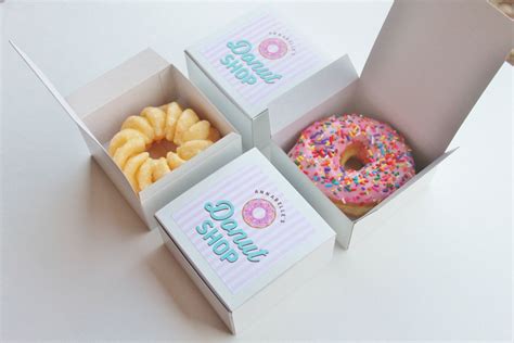 boxed wedding donuts | Donuts caseiros, Embalagens de produtos, Caixa de doces