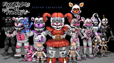 FNAF Sister Location Wallpapers - Wallpaper Cave