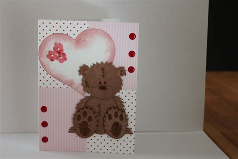 Teddy Bear card | Bear card, Teddy bear, Teddy