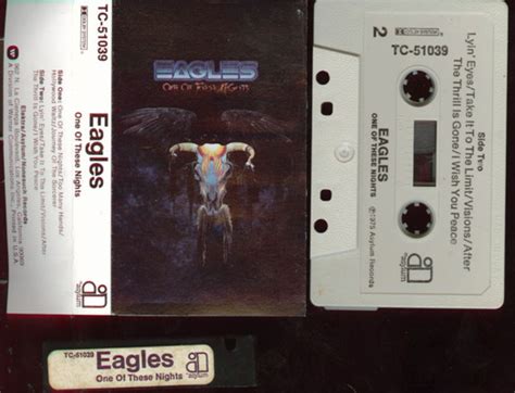 Eagles - One Of These Nights (1975, Cassette) | Discogs