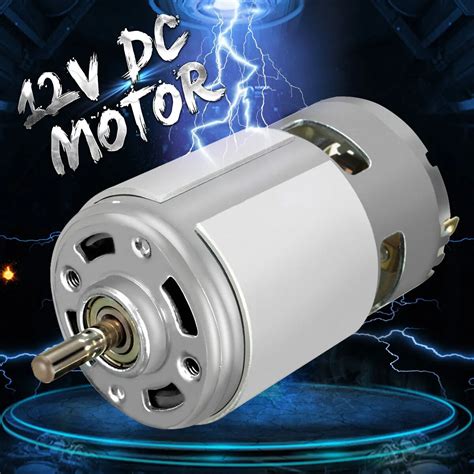 DC 12V 100W 1300015000rpm 775 motor High speed Large torque DC motor ...