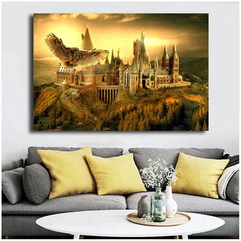 5d Diy Diamond Painting Harry Potter Hogwarts Full square Embroidery ...