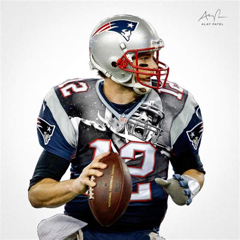 Tom Brady - New England Patriots by alaypatel on DeviantArt